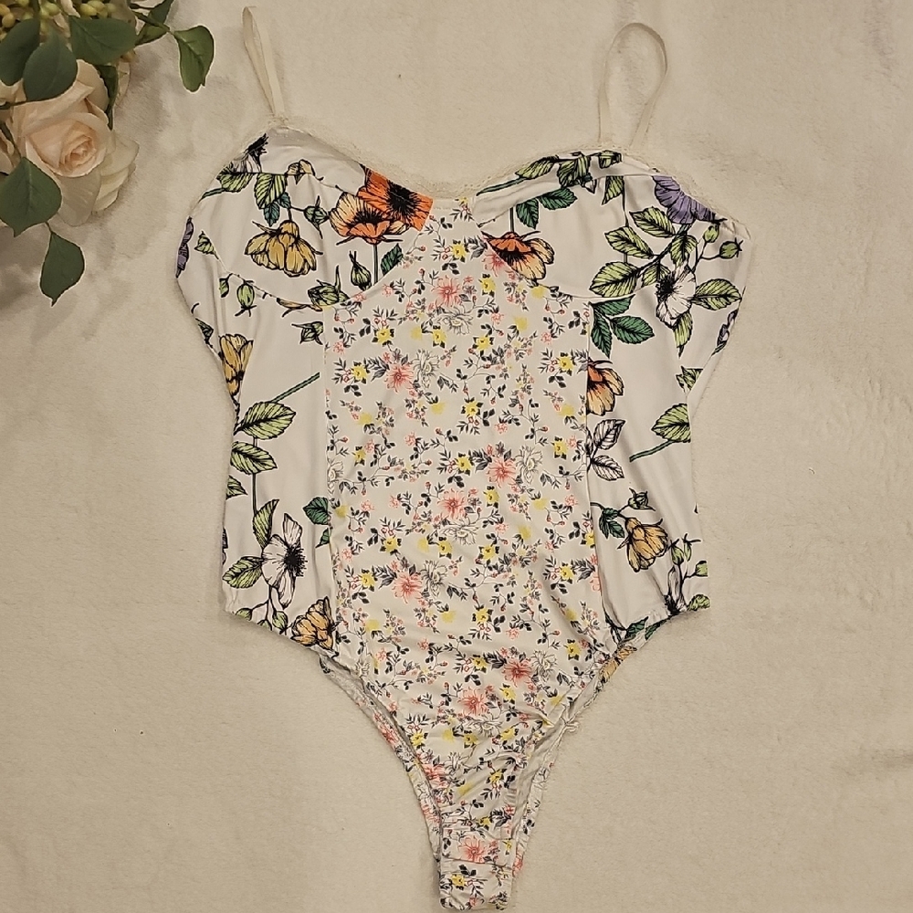 Floral Kids One Piece